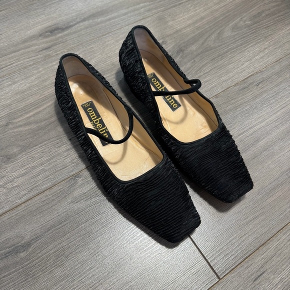 Ombeline Shoes - Ombeline vintage Mary Jane Flats- ballet flats